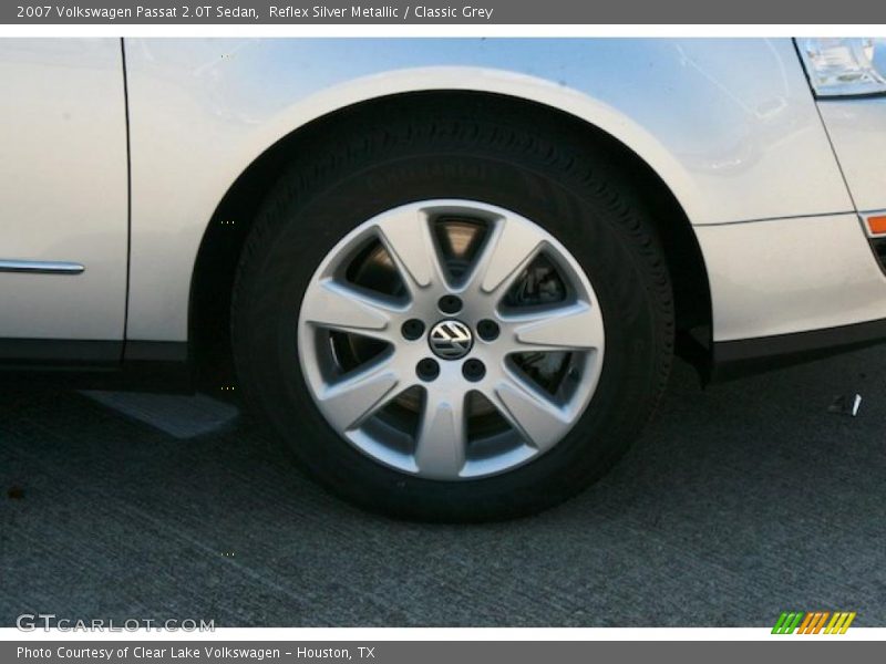 Reflex Silver Metallic / Classic Grey 2007 Volkswagen Passat 2.0T Sedan