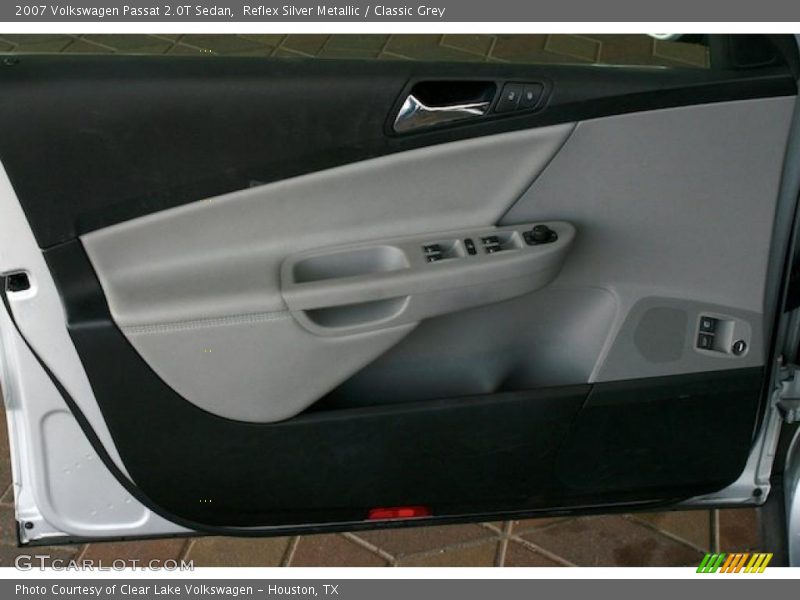 Reflex Silver Metallic / Classic Grey 2007 Volkswagen Passat 2.0T Sedan
