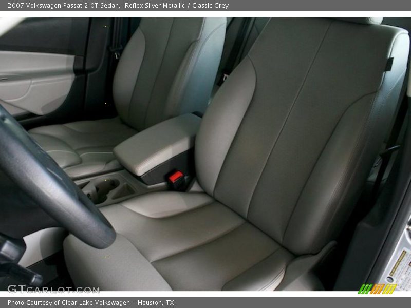 Reflex Silver Metallic / Classic Grey 2007 Volkswagen Passat 2.0T Sedan