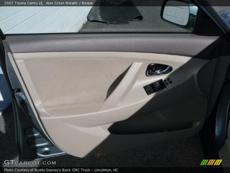Aloe Green Metallic / Bisque 2007 Toyota Camry LE