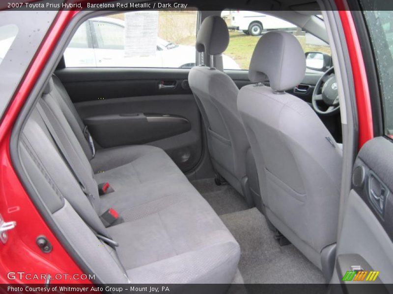 Barcelona Red Metallic / Dark Gray 2007 Toyota Prius Hybrid
