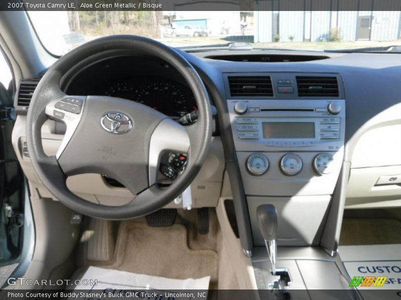 Aloe Green Metallic / Bisque 2007 Toyota Camry LE