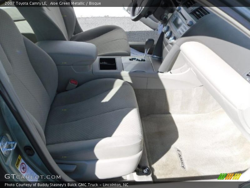 Aloe Green Metallic / Bisque 2007 Toyota Camry LE