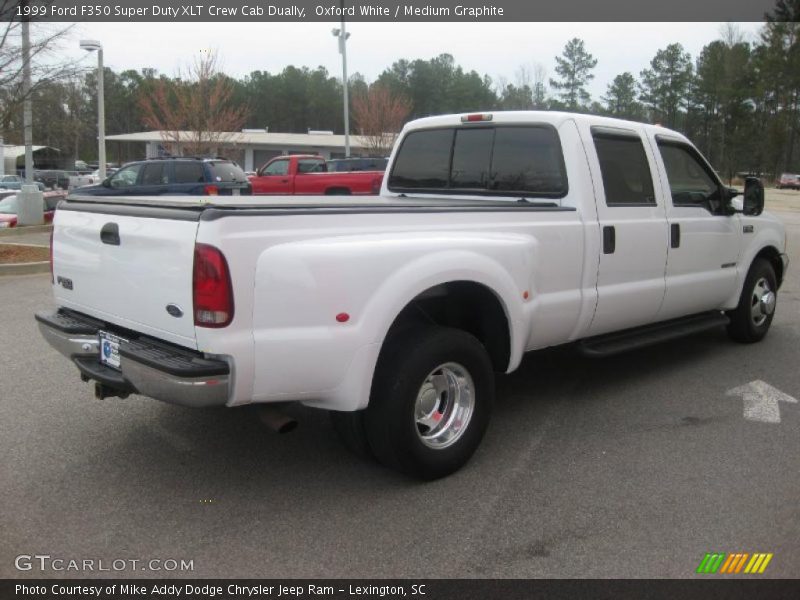 Oxford White / Medium Graphite 1999 Ford F350 Super Duty XLT Crew Cab Dually
