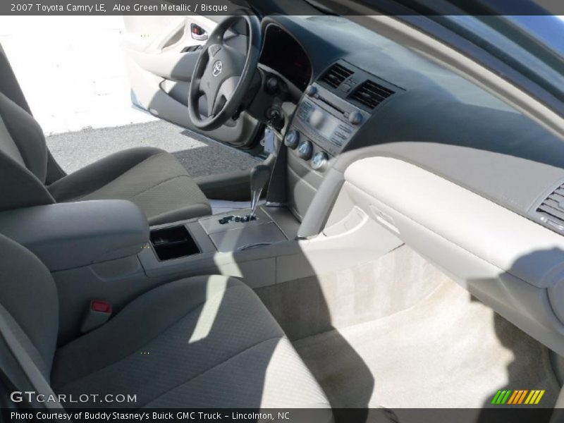 Aloe Green Metallic / Bisque 2007 Toyota Camry LE