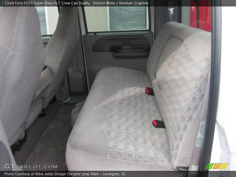Oxford White / Medium Graphite 1999 Ford F350 Super Duty XLT Crew Cab Dually