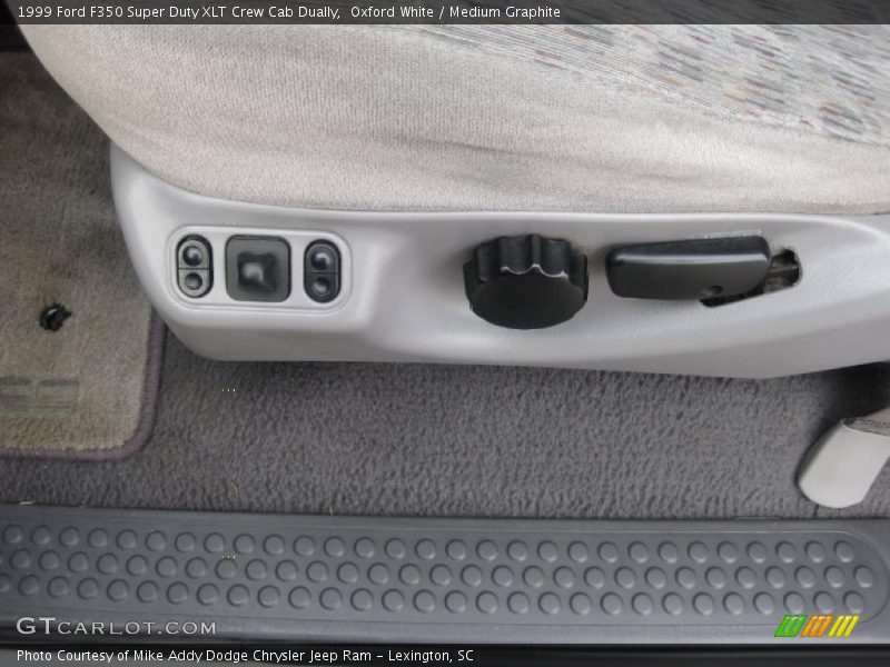 Oxford White / Medium Graphite 1999 Ford F350 Super Duty XLT Crew Cab Dually