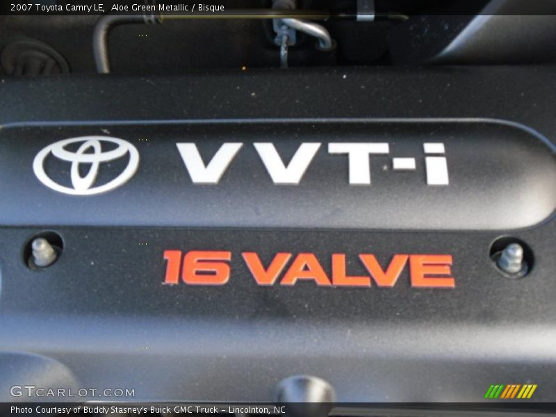 Aloe Green Metallic / Bisque 2007 Toyota Camry LE