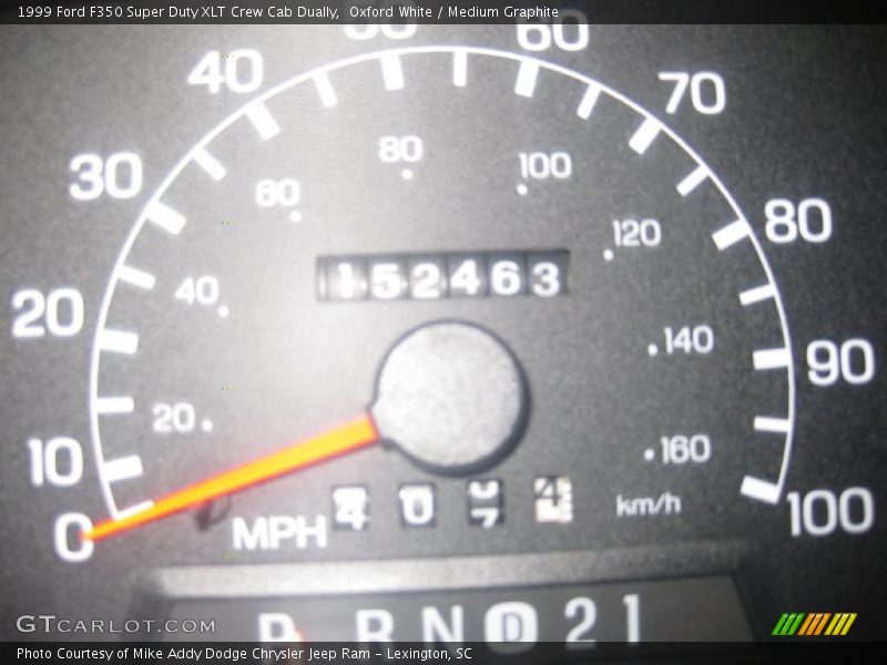 Oxford White / Medium Graphite 1999 Ford F350 Super Duty XLT Crew Cab Dually
