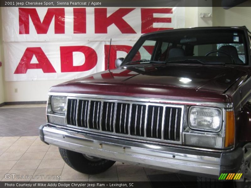 Sienna Pearlcoat / Agate 2001 Jeep Cherokee Sport