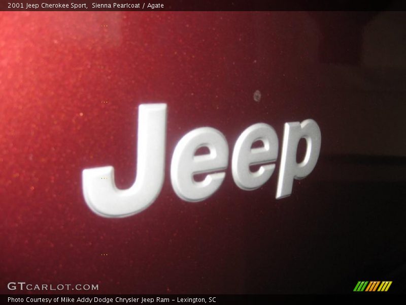 Sienna Pearlcoat / Agate 2001 Jeep Cherokee Sport