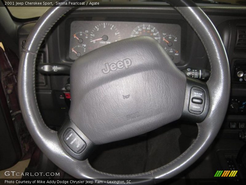 Sienna Pearlcoat / Agate 2001 Jeep Cherokee Sport