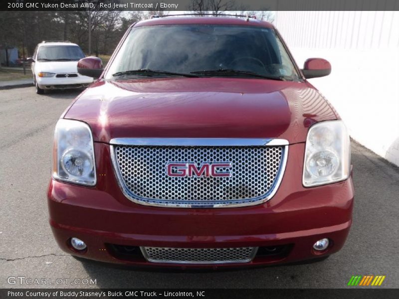 Red Jewel Tintcoat / Ebony 2008 GMC Yukon Denali AWD