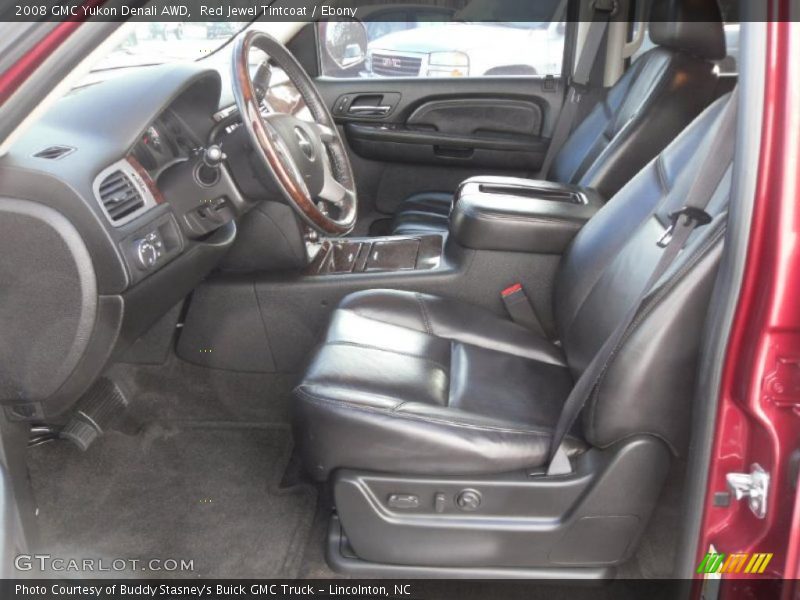 Red Jewel Tintcoat / Ebony 2008 GMC Yukon Denali AWD