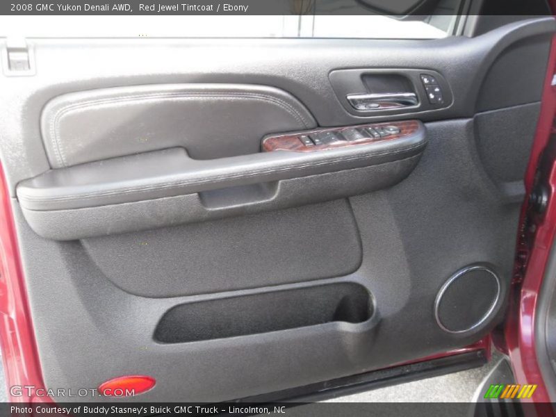 Red Jewel Tintcoat / Ebony 2008 GMC Yukon Denali AWD