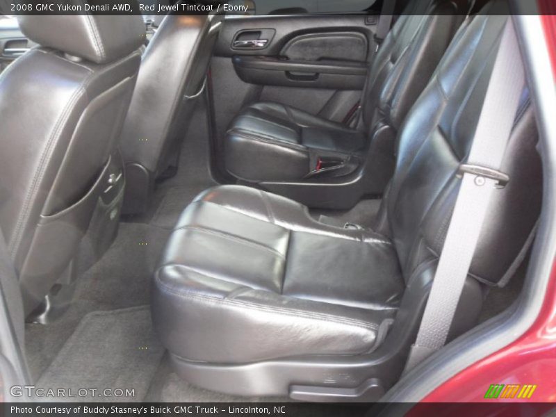 Red Jewel Tintcoat / Ebony 2008 GMC Yukon Denali AWD