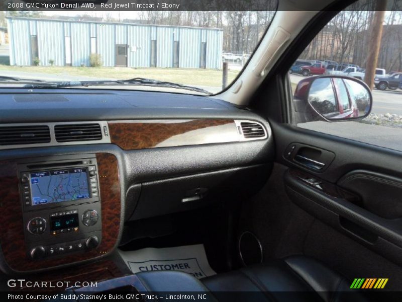 Red Jewel Tintcoat / Ebony 2008 GMC Yukon Denali AWD