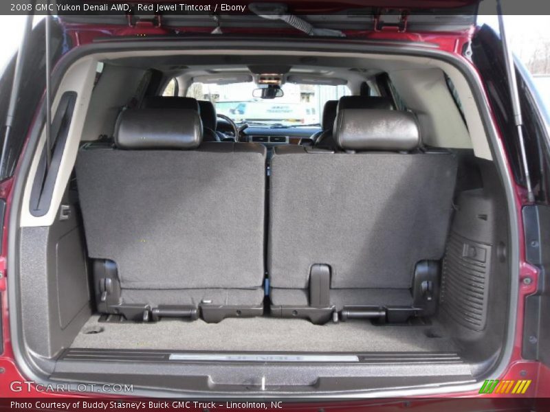 Red Jewel Tintcoat / Ebony 2008 GMC Yukon Denali AWD