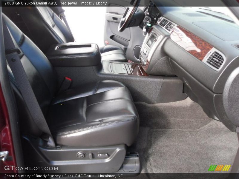 Red Jewel Tintcoat / Ebony 2008 GMC Yukon Denali AWD