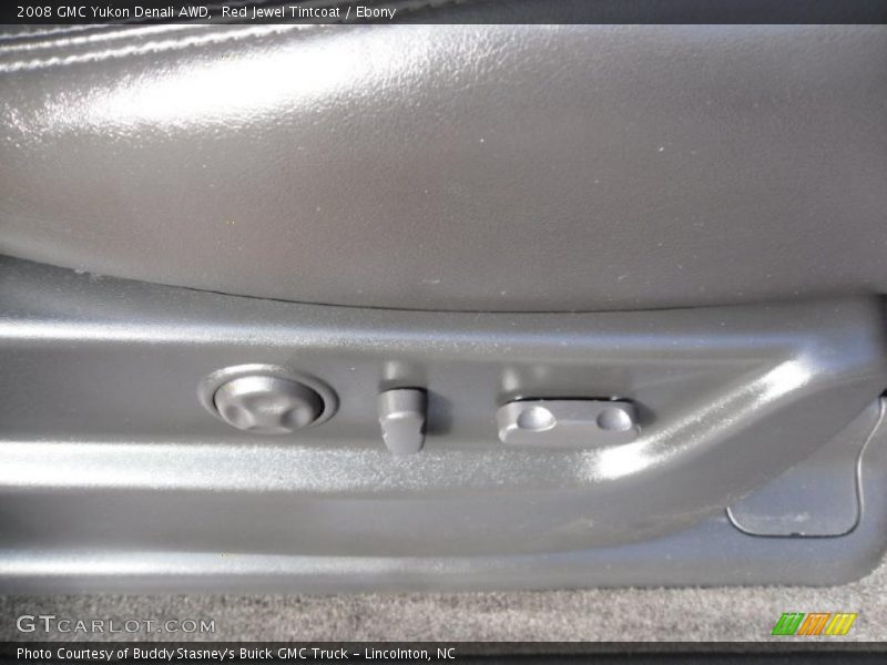 Red Jewel Tintcoat / Ebony 2008 GMC Yukon Denali AWD