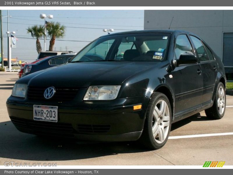 Black / Black 2001 Volkswagen Jetta GLS VR6 Sedan