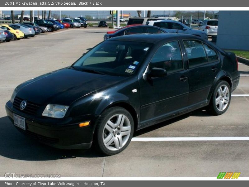 Black / Black 2001 Volkswagen Jetta GLS VR6 Sedan