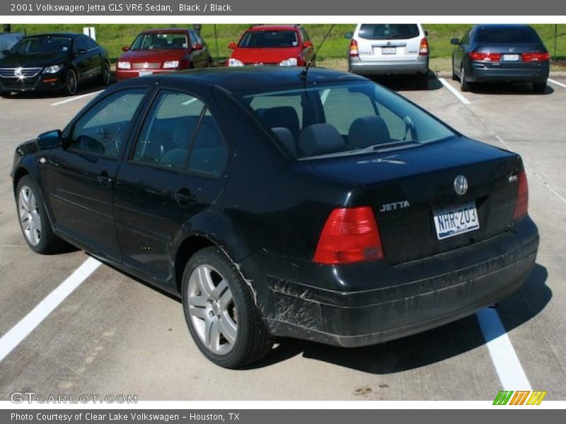 Black / Black 2001 Volkswagen Jetta GLS VR6 Sedan