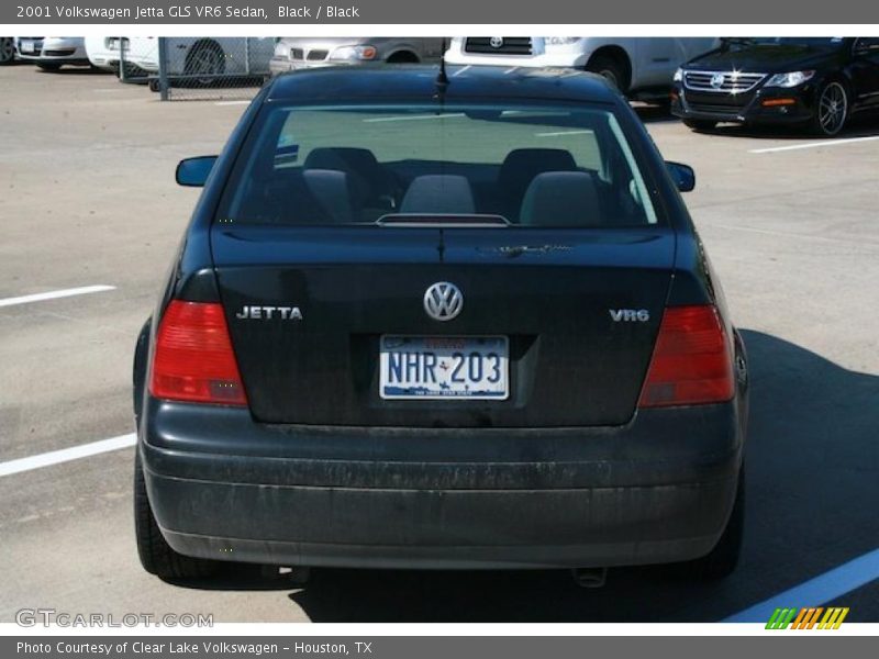 Black / Black 2001 Volkswagen Jetta GLS VR6 Sedan