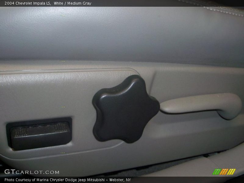 White / Medium Gray 2004 Chevrolet Impala LS