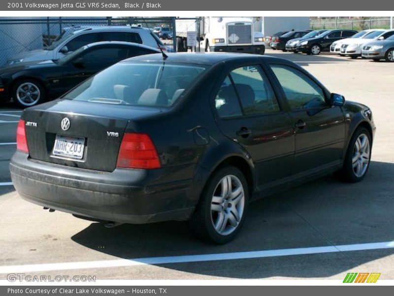 Black / Black 2001 Volkswagen Jetta GLS VR6 Sedan