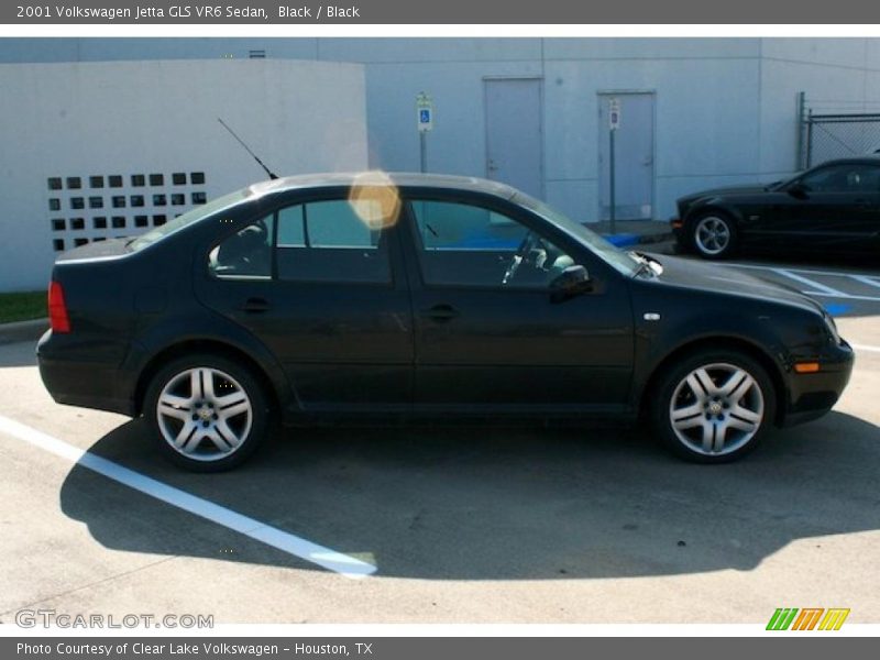 Black / Black 2001 Volkswagen Jetta GLS VR6 Sedan