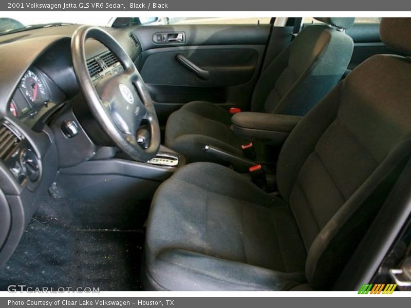 Black / Black 2001 Volkswagen Jetta GLS VR6 Sedan