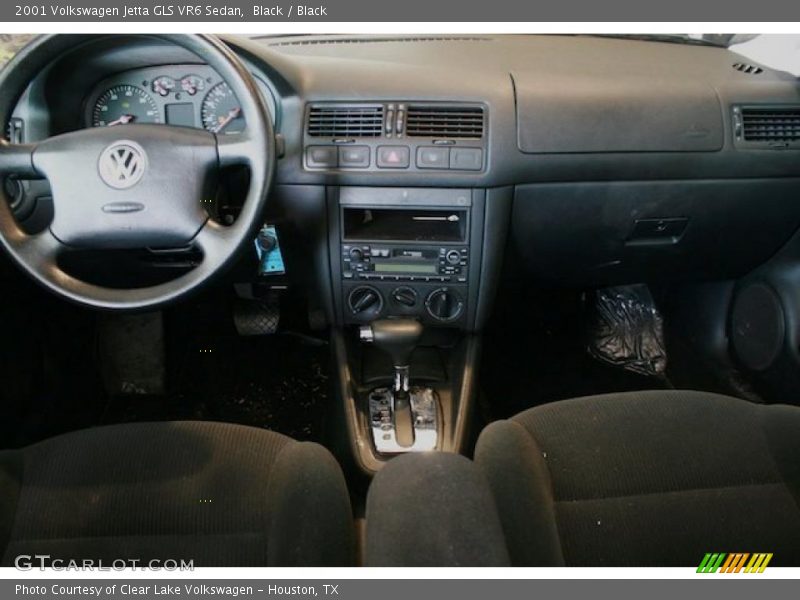 Black / Black 2001 Volkswagen Jetta GLS VR6 Sedan