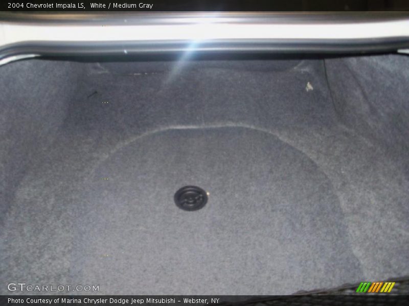 White / Medium Gray 2004 Chevrolet Impala LS