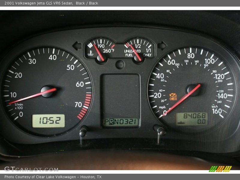 Black / Black 2001 Volkswagen Jetta GLS VR6 Sedan