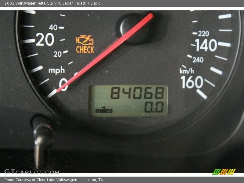 Black / Black 2001 Volkswagen Jetta GLS VR6 Sedan