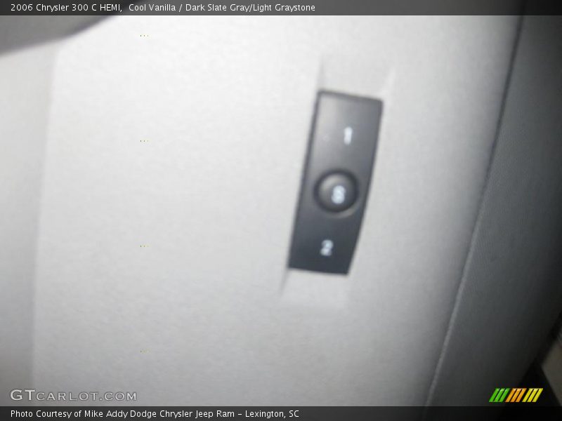 Cool Vanilla / Dark Slate Gray/Light Graystone 2006 Chrysler 300 C HEMI