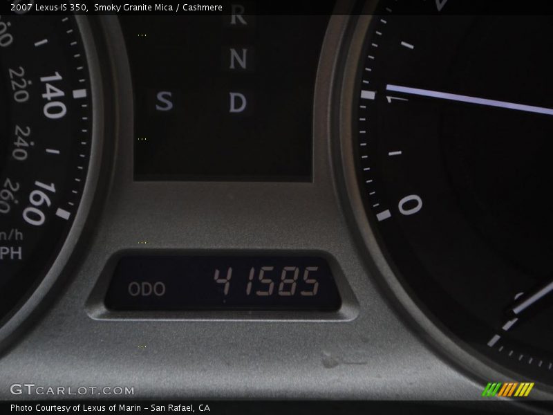 Smoky Granite Mica / Cashmere 2007 Lexus IS 350