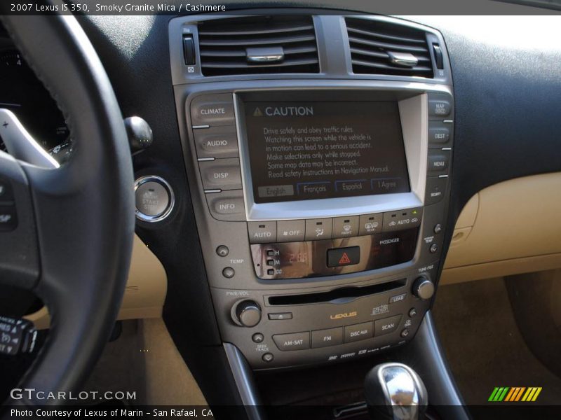 Smoky Granite Mica / Cashmere 2007 Lexus IS 350