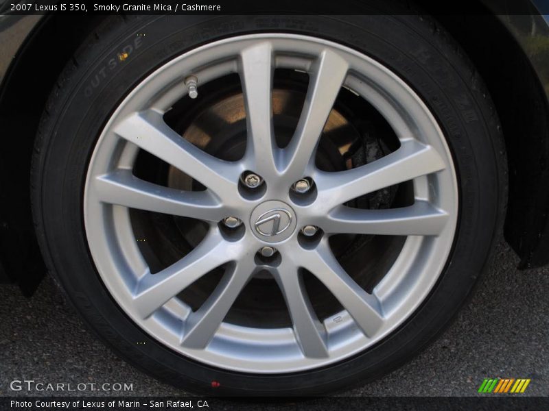 Smoky Granite Mica / Cashmere 2007 Lexus IS 350