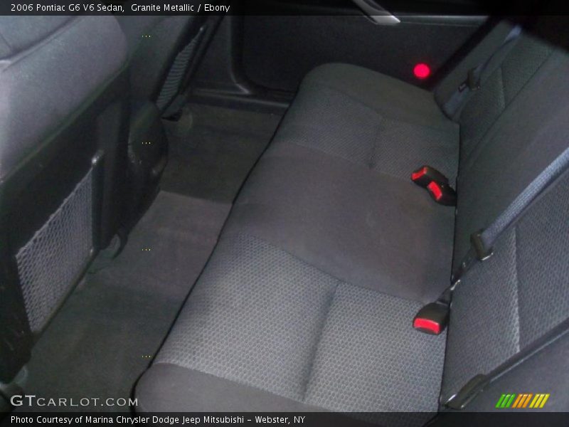 Granite Metallic / Ebony 2006 Pontiac G6 V6 Sedan