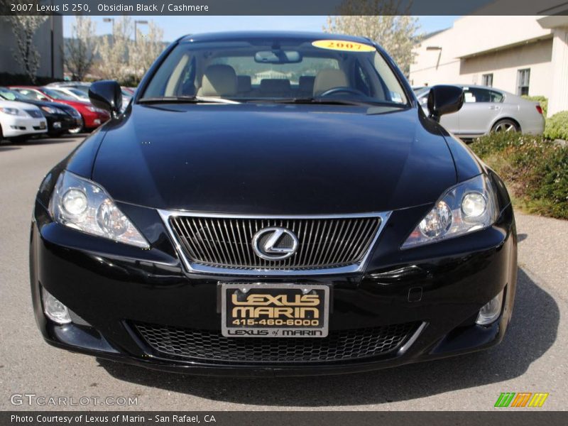 Obsidian Black / Cashmere 2007 Lexus IS 250