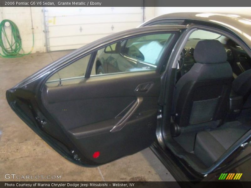 Granite Metallic / Ebony 2006 Pontiac G6 V6 Sedan
