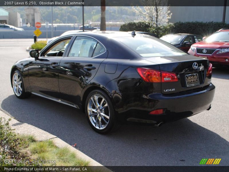 Obsidian Black / Cashmere 2007 Lexus IS 250
