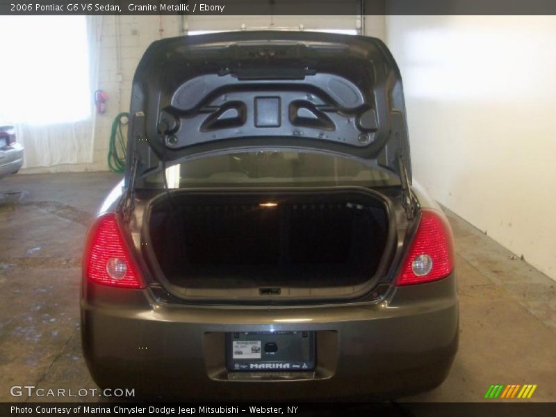 Granite Metallic / Ebony 2006 Pontiac G6 V6 Sedan
