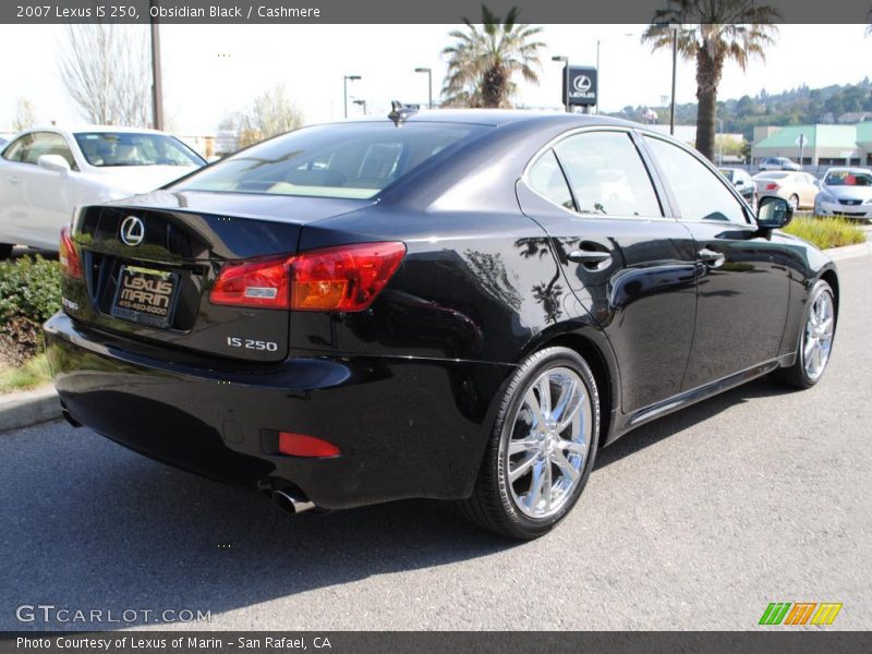 Obsidian Black / Cashmere 2007 Lexus IS 250