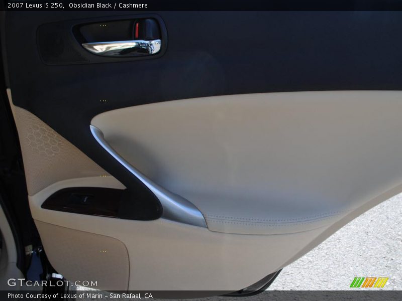 Obsidian Black / Cashmere 2007 Lexus IS 250