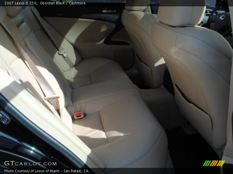 Obsidian Black / Cashmere 2007 Lexus IS 250