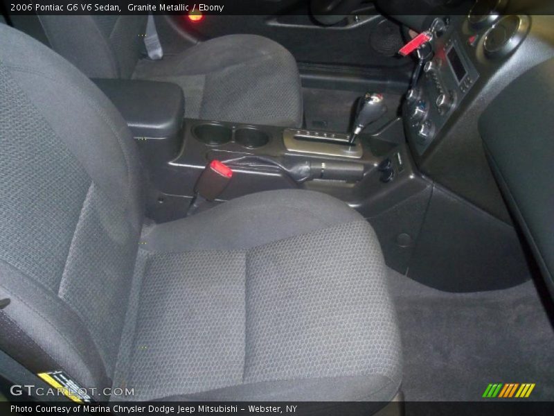 Granite Metallic / Ebony 2006 Pontiac G6 V6 Sedan