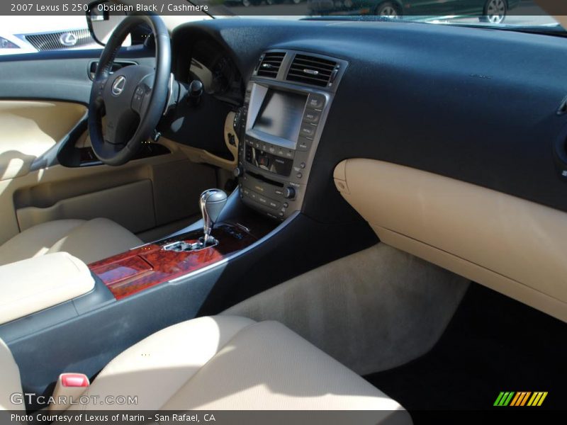 Obsidian Black / Cashmere 2007 Lexus IS 250